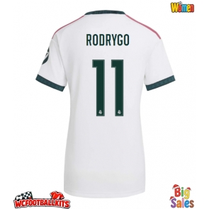 Real Madrid Rodrygo Goes #11 Replica Home Stadium Shirt for Women 2026-27 Short Sleeve